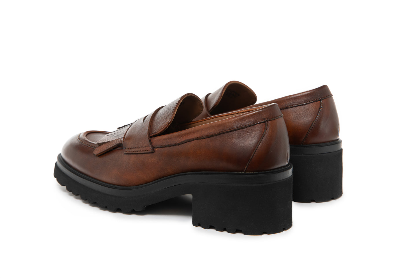 IRIS -  Platform Kiltie Loafer