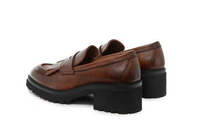 IRIS -  Platform Kiltie Loafer