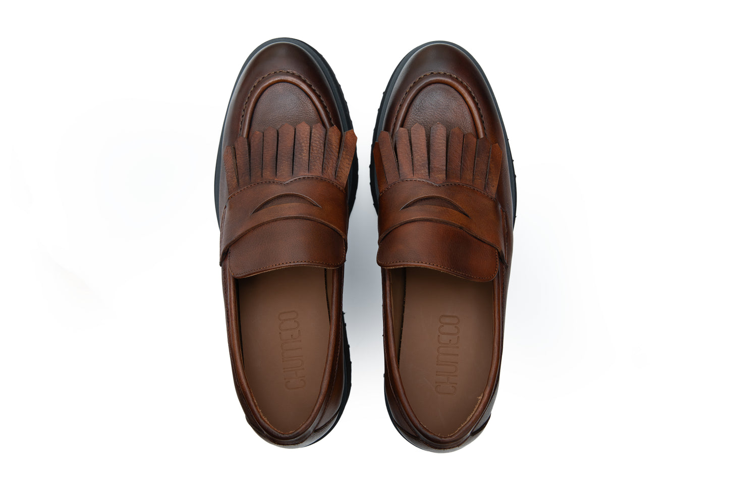 IRIS -  Platform Kiltie Loafer