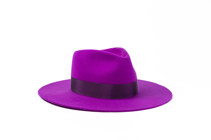 Wide Brim Fedora Hat