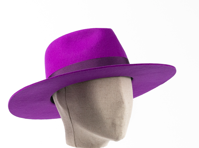 Wide Brim Fedora Hat