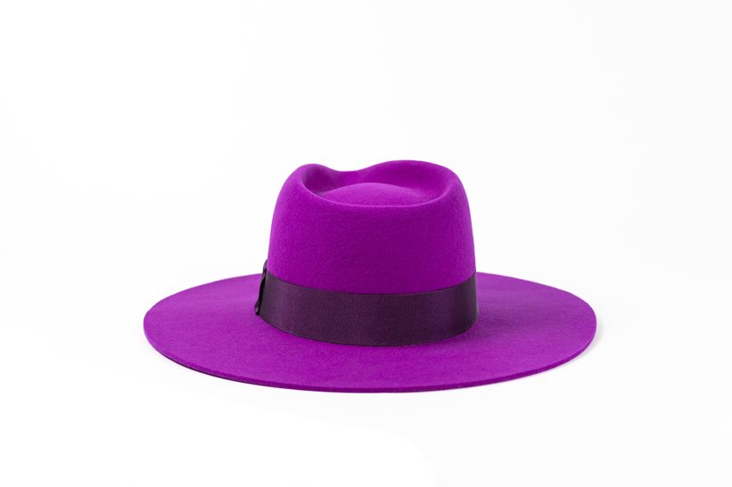 Wide Brim Fedora Hat