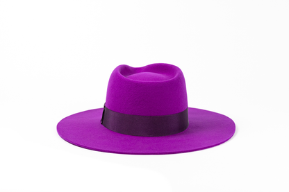 Wide Brim Fedora Hat