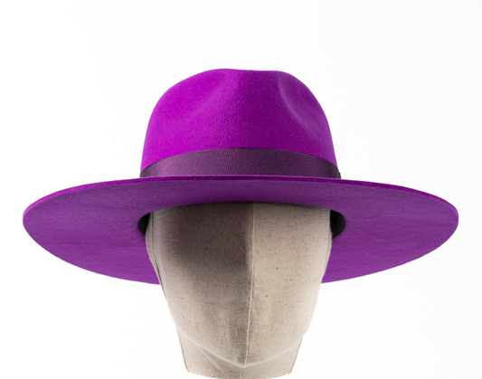 Wide Brim Fedora Hat